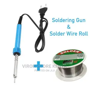 40-Watt Soldering Iron + Solder Wire Roll Full(40g) - 220V