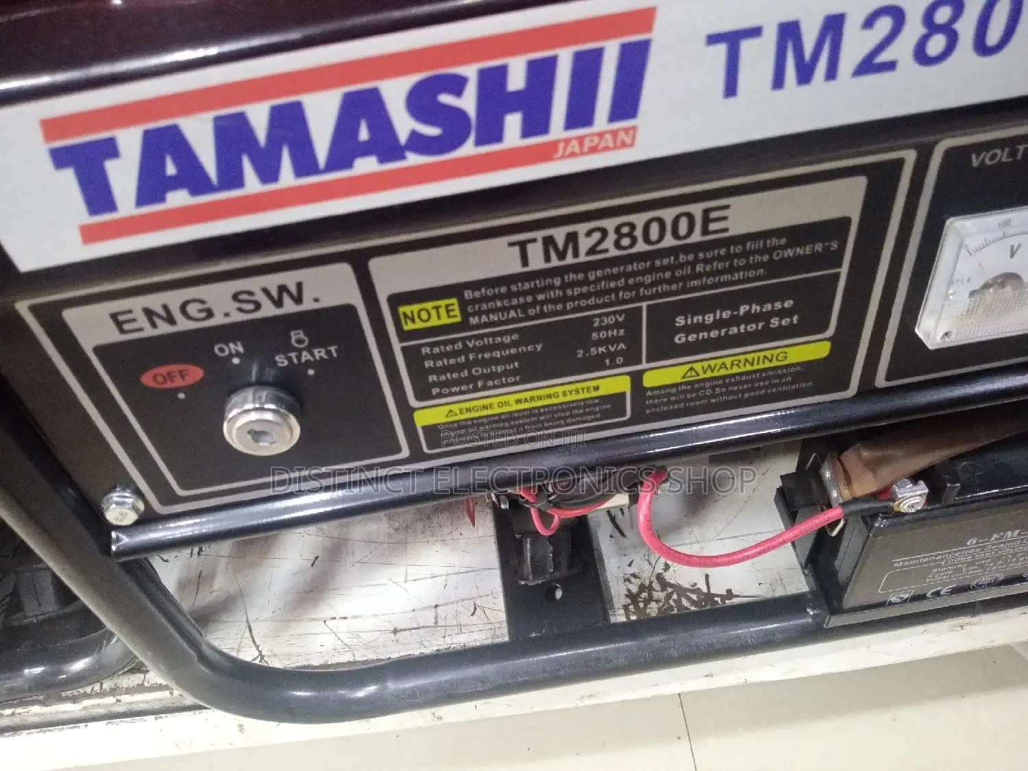 Tamashi 2.8kva Generator