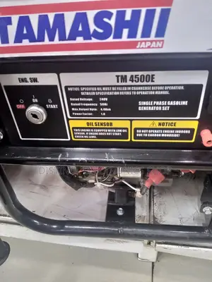 Tamashi 4.5kva Generator