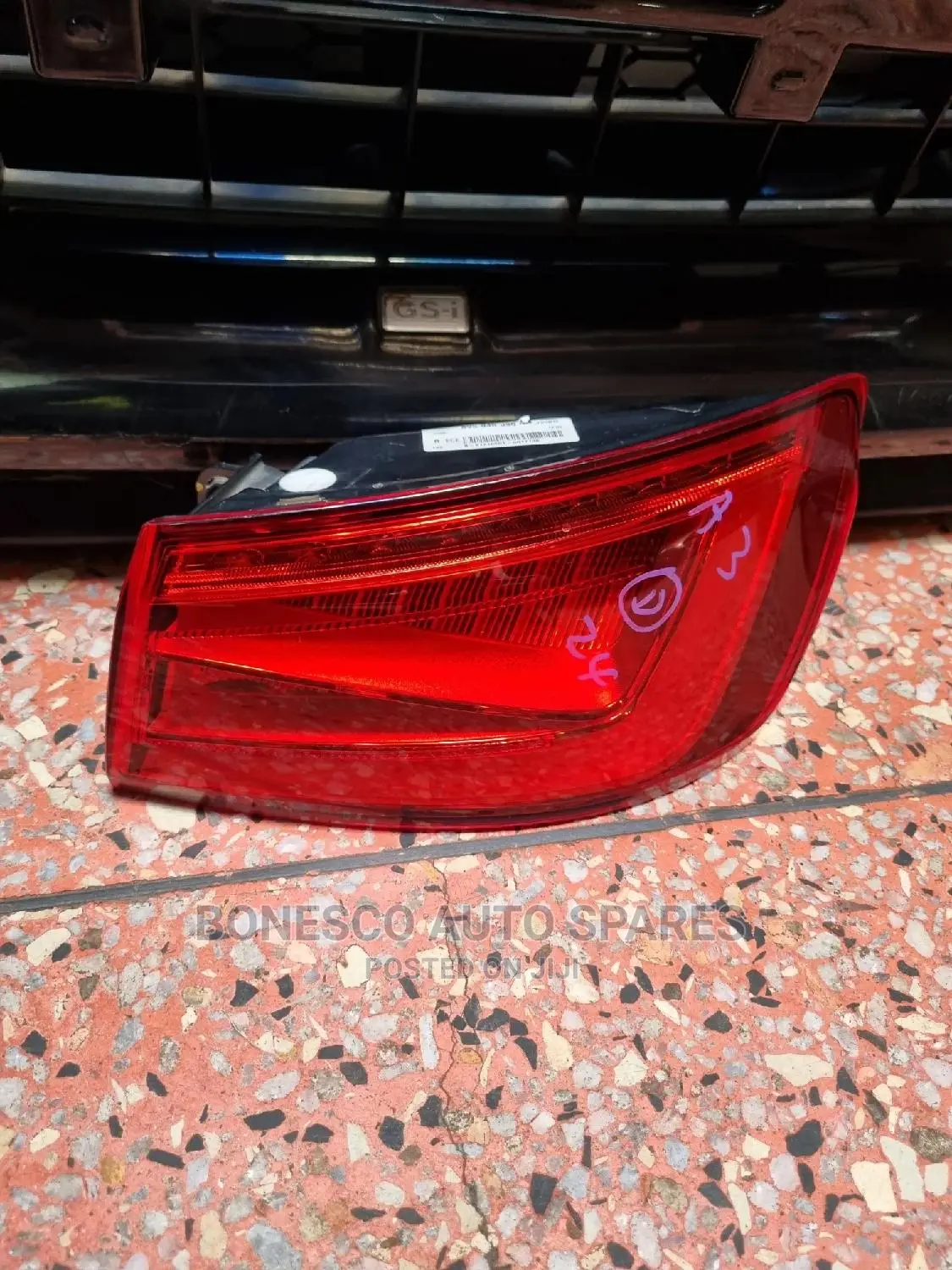 Audi A3 2011 - 2016 Right Taillight/ Back Light/ Rear Light