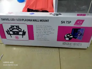 32"-85", Heavy Duty TV Mount. Double Arm Full Motion