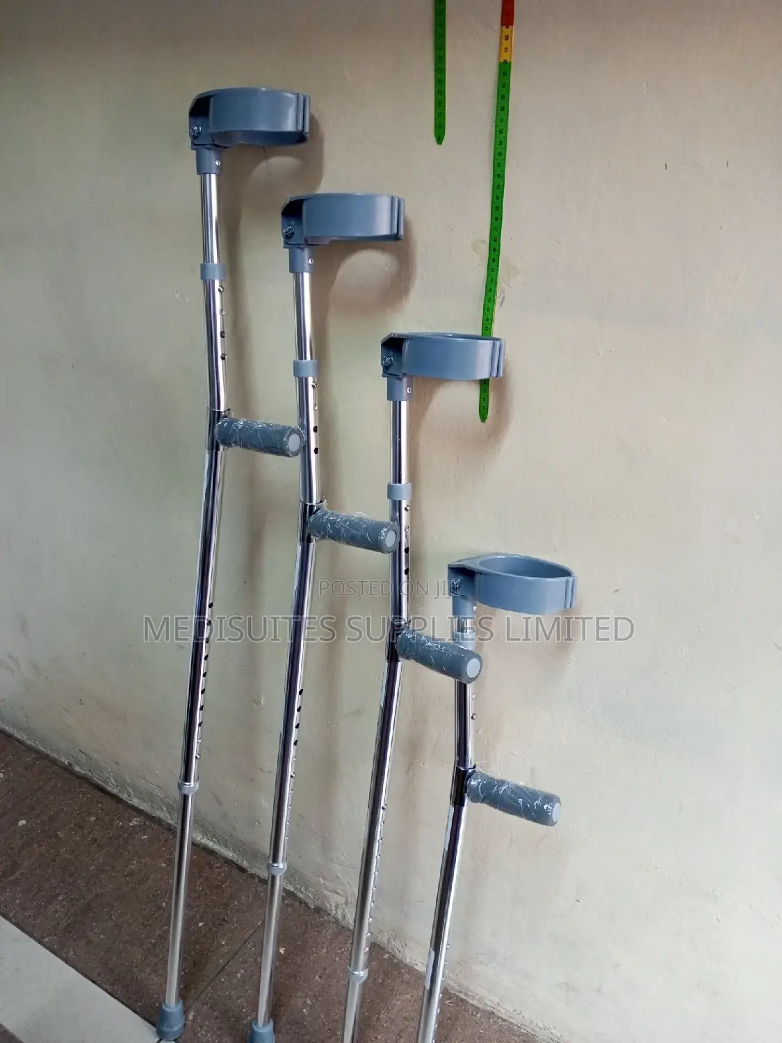 Height Adjustable Elbow Crutches 