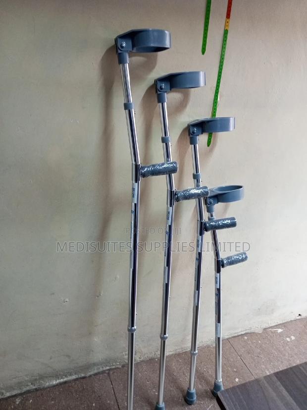 Height Adjustable Elbow Crutches  - thumbnail 3
