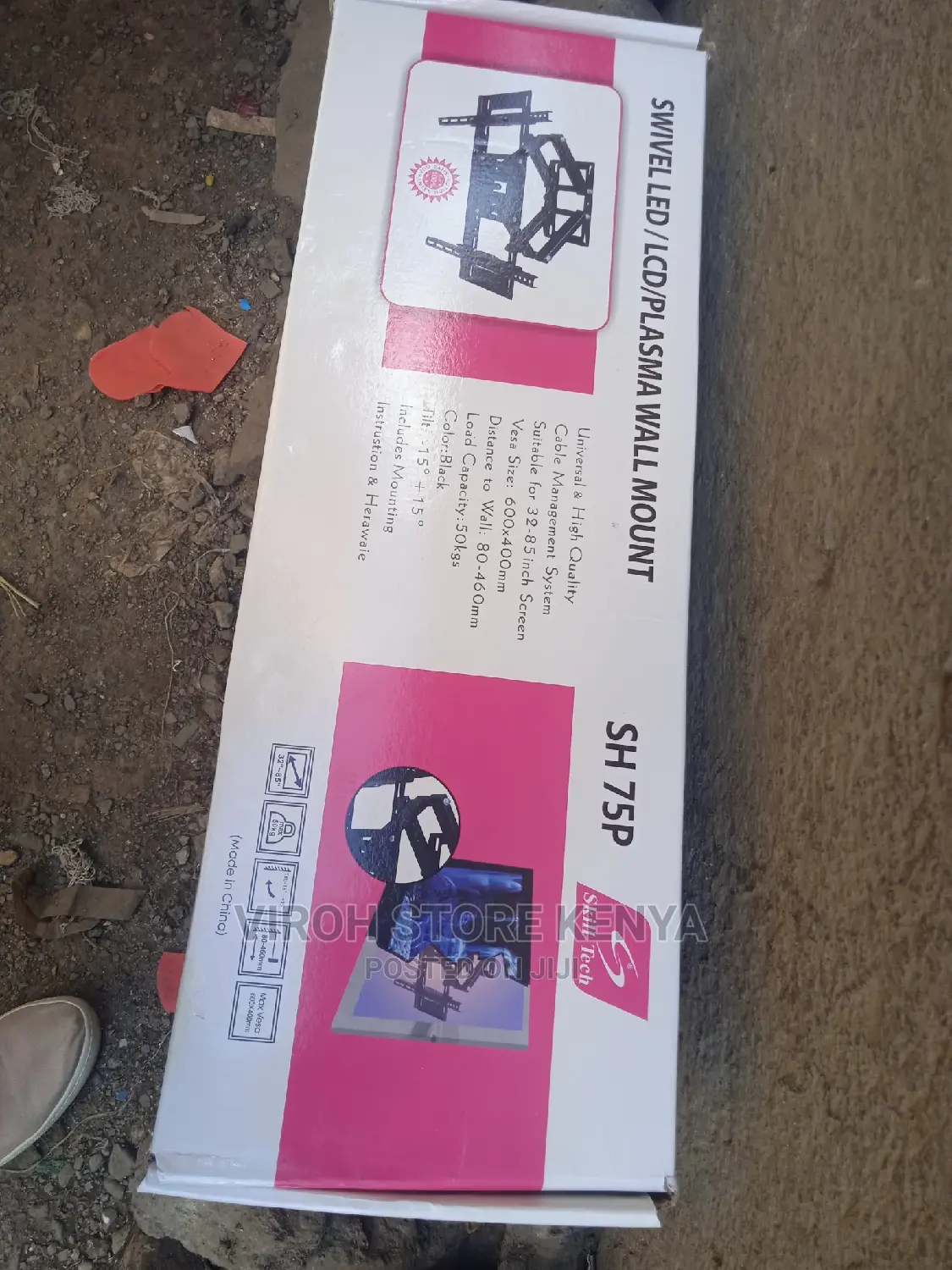 Universal Tilting Tv Wall Mount 32"-85" Inches 50kgs Load