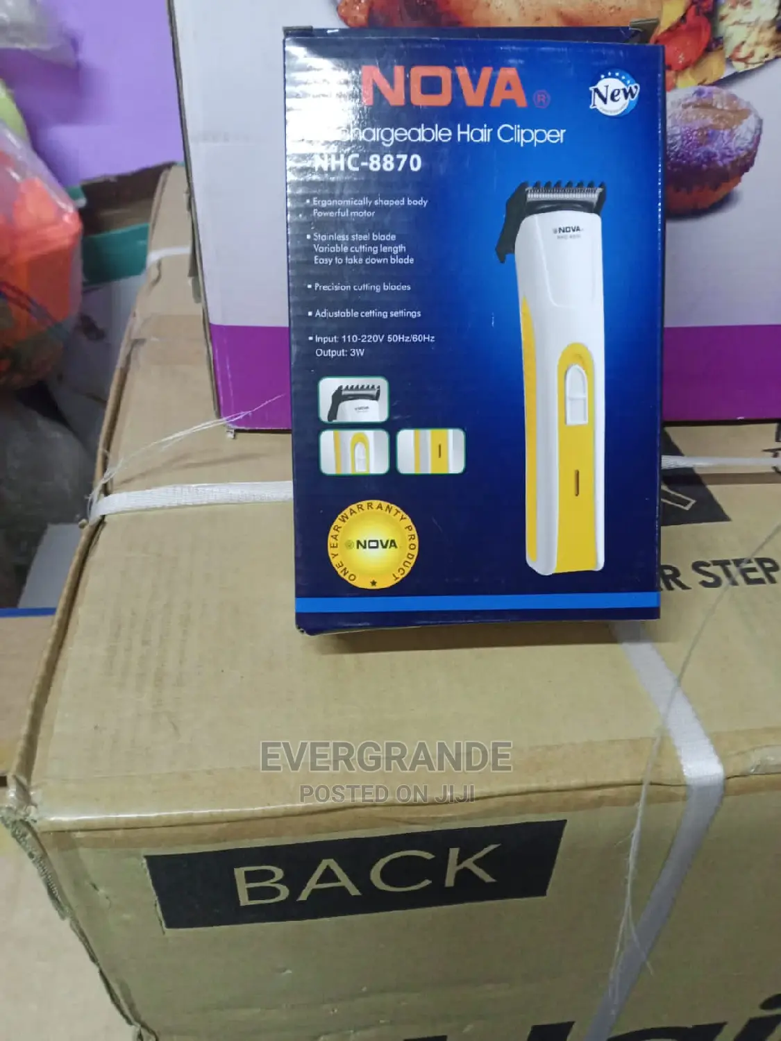 Classy Rechargeable Nova Shaver