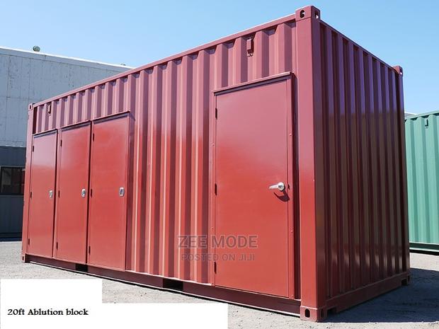 20ft Ablution Block - 3toilets+One Bathroom - main view