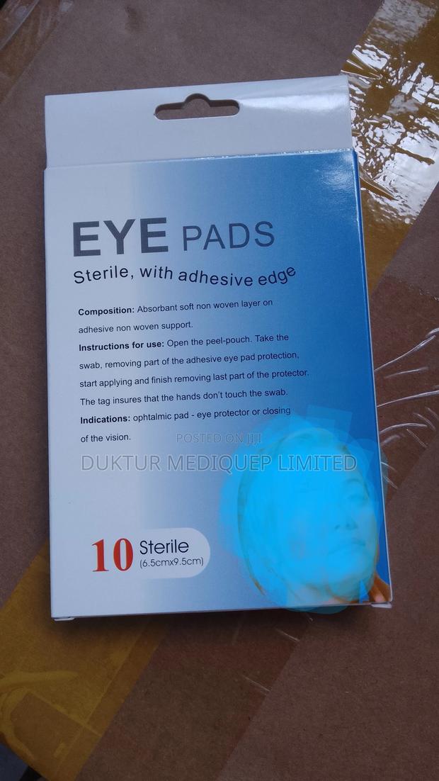 10pcs EYE PADS. (6.5cmx9.5cm) - main view
