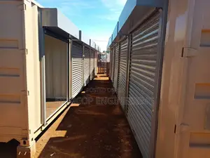 40ft Shipping Container Stalls - 5 Door