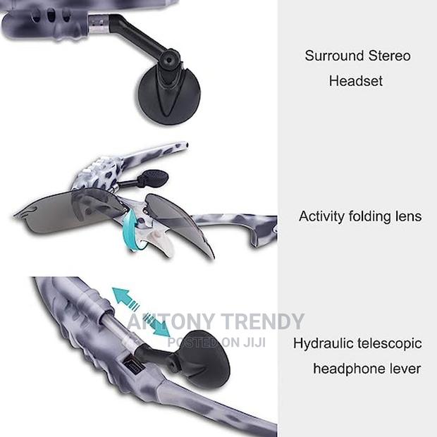 Wireless Bluetooth Sunglasses Smart Glasses Headset Outdoor - thumbnail 3