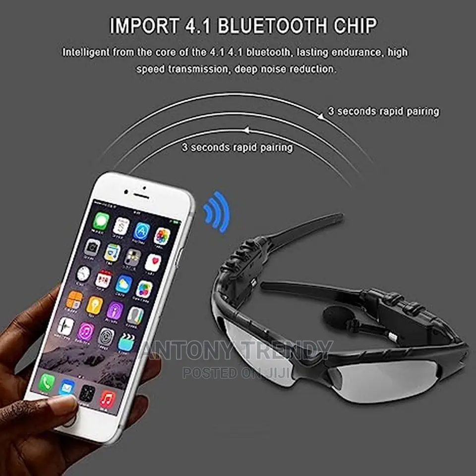 Wireless Bluetooth Sunglasses Smart Glasses Headset Outdoor