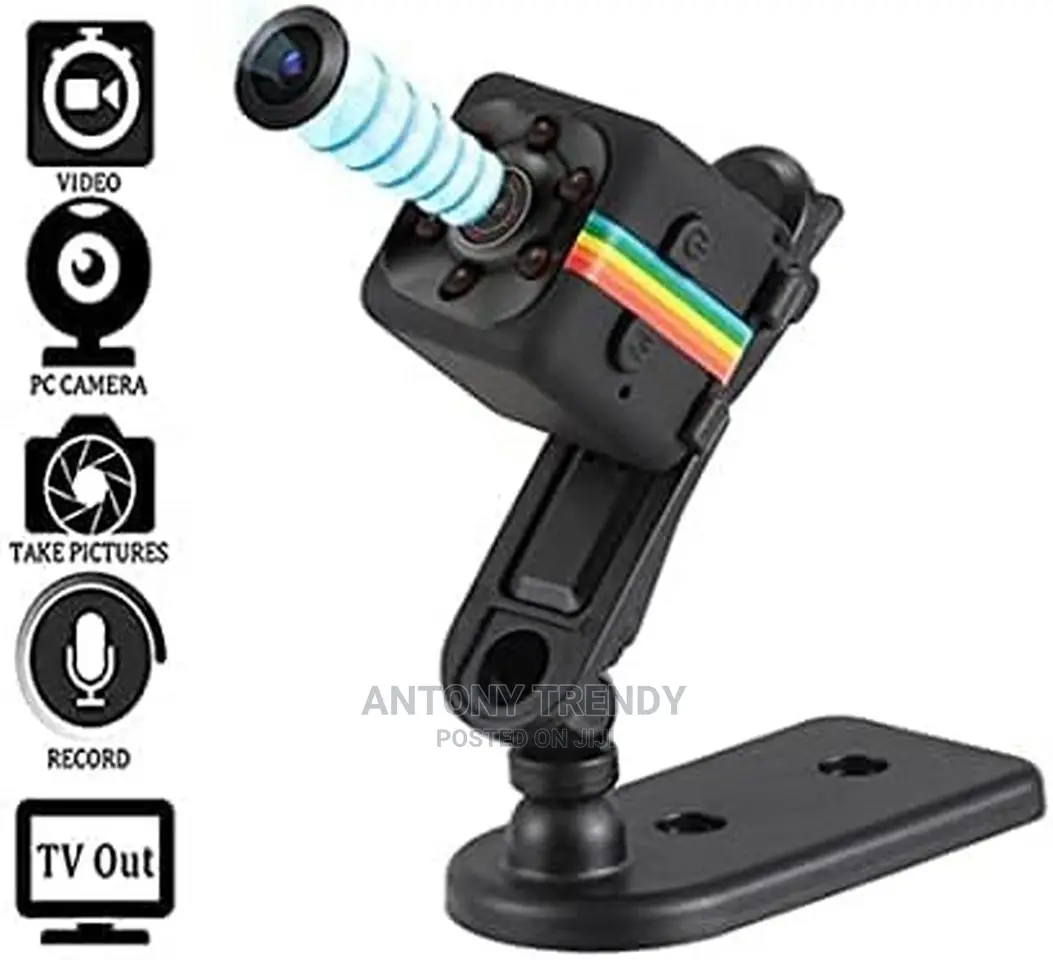 SQ11 1080P Mini Action Camera With Microphone, Portable Nigh