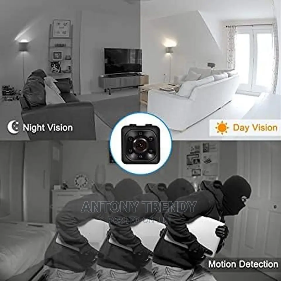 SQ11 1080P Mini Action Camera With Microphone, Portable Nigh