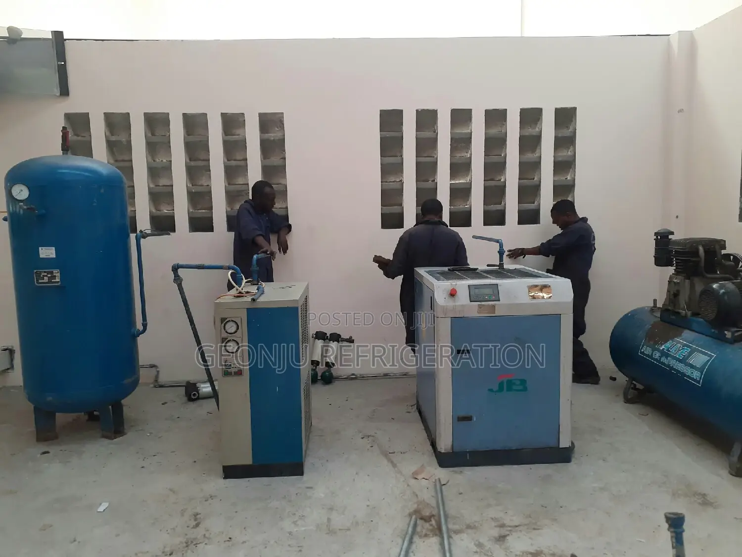 Geonju Refrigeration and Compressed Air Services.