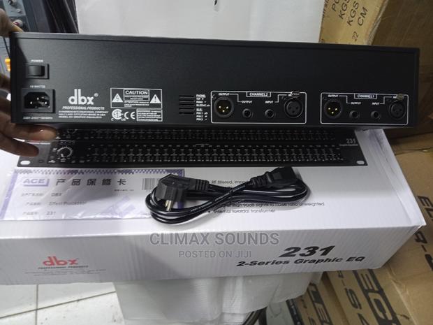 DBX 231 Graphic Equalizer - thumbnail 2