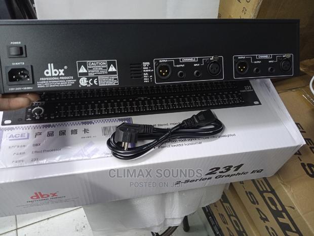 DBX 231 Graphic Equalizer - thumbnail 3