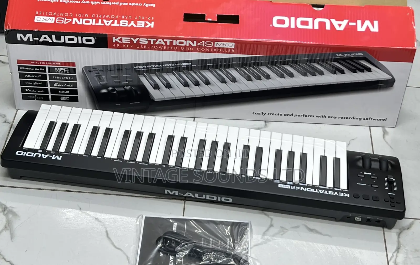M-Audio Keystation 49 MK3 USB MIDI Keyboard Controller