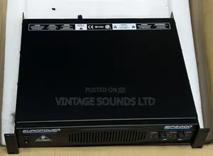 Behringer Europower Ep2000 Stereo Power Amplifier