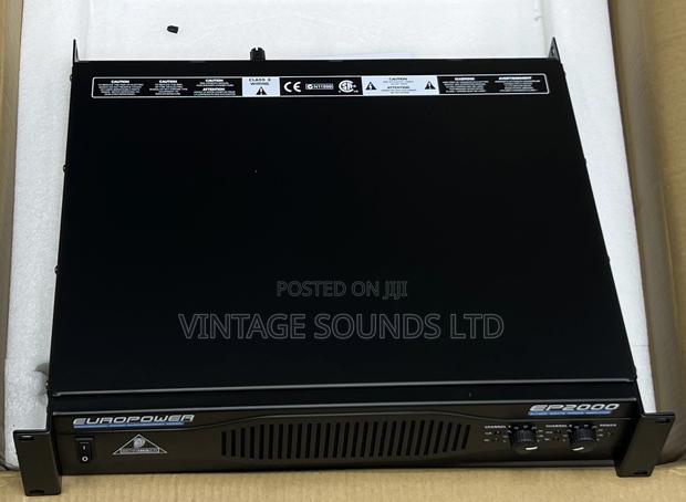 Behringer Europower Ep2000 Stereo Power Amplifier