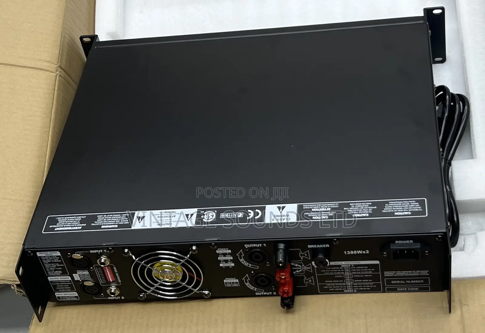 Behringer Europower Ep2000 Stereo Power Amplifier