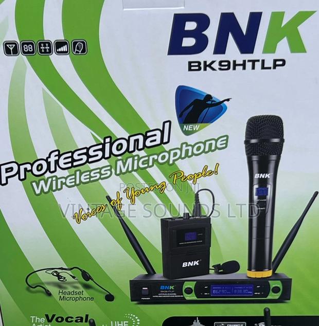 Bnk Bk9 Htlp 3pc Professional Wireless Microphone - thumbnail 3