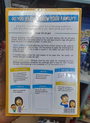 Do You Really Know Your Family? A Fun Family Game