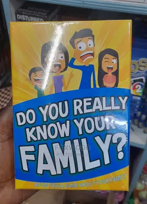 Do You Really Know Your Family? A Fun Family Game