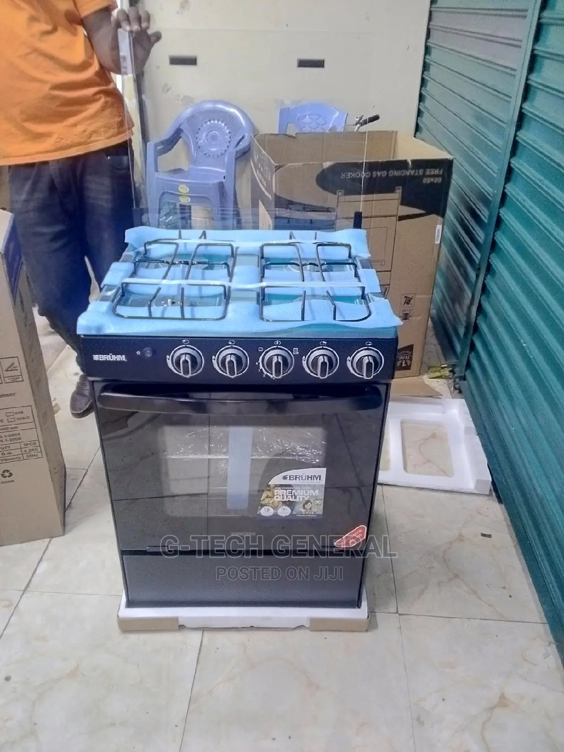 Bruhm Gas Cooker-4gas 60*60
