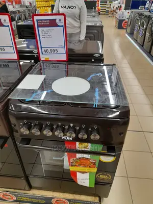 Von 3 Gas +1 Electric Hotplate 60 by 60 Cooker