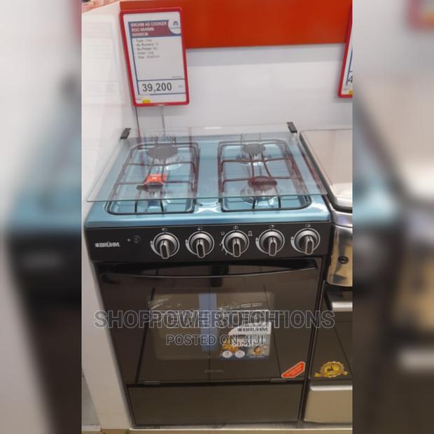 Bruhm Free Standing Full Gas Cooker -60×60