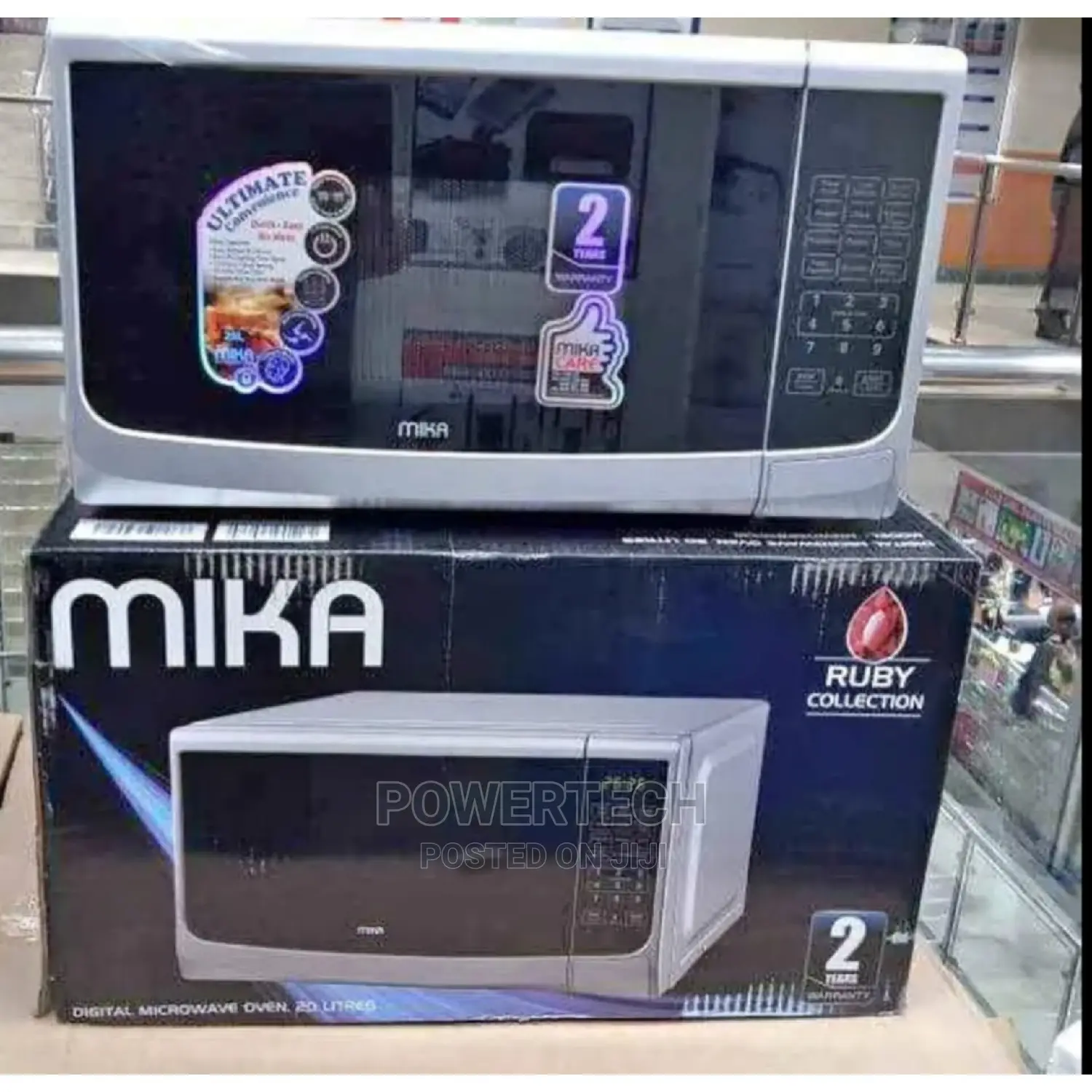 20 Litres Digital Microwave -Mika