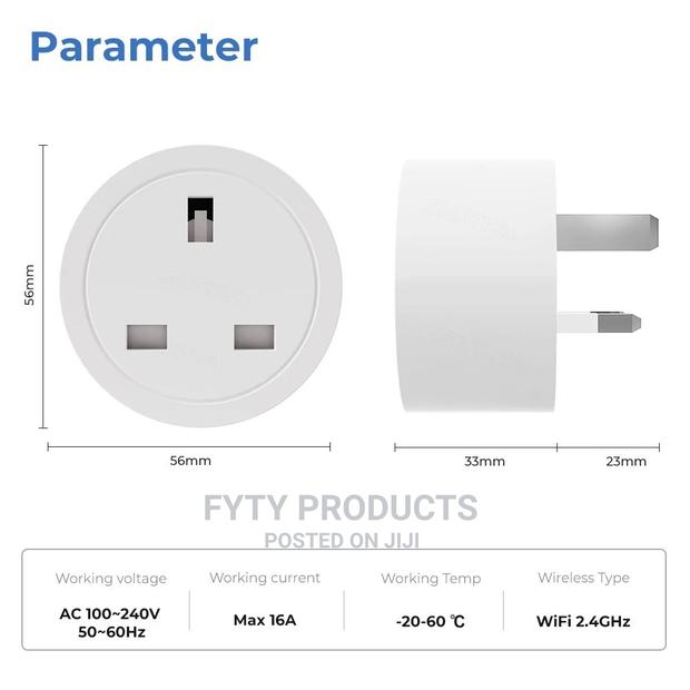 Smart Socket UK Plug - thumbnail 2