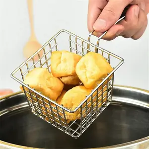 Mini French Fries Basket Stainless Steel