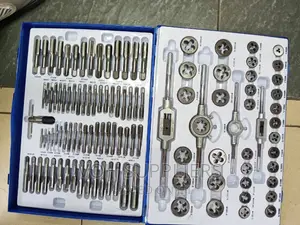 Taps and Die Set 110pcs Metallic Box