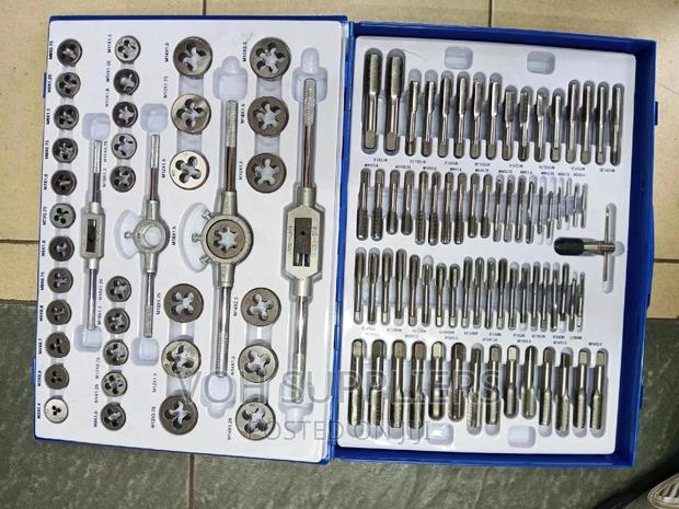 Taps and Die Set 110pcs Metallic Box - main view