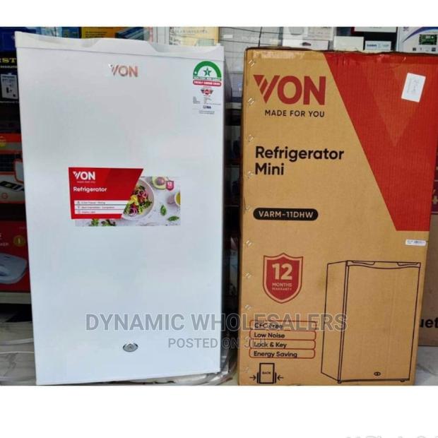 **VON VARM-11DHW Mini Fridge 90 Litres Single Door