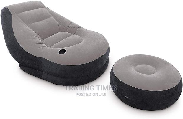 Inflatable Seat With Foot Rest