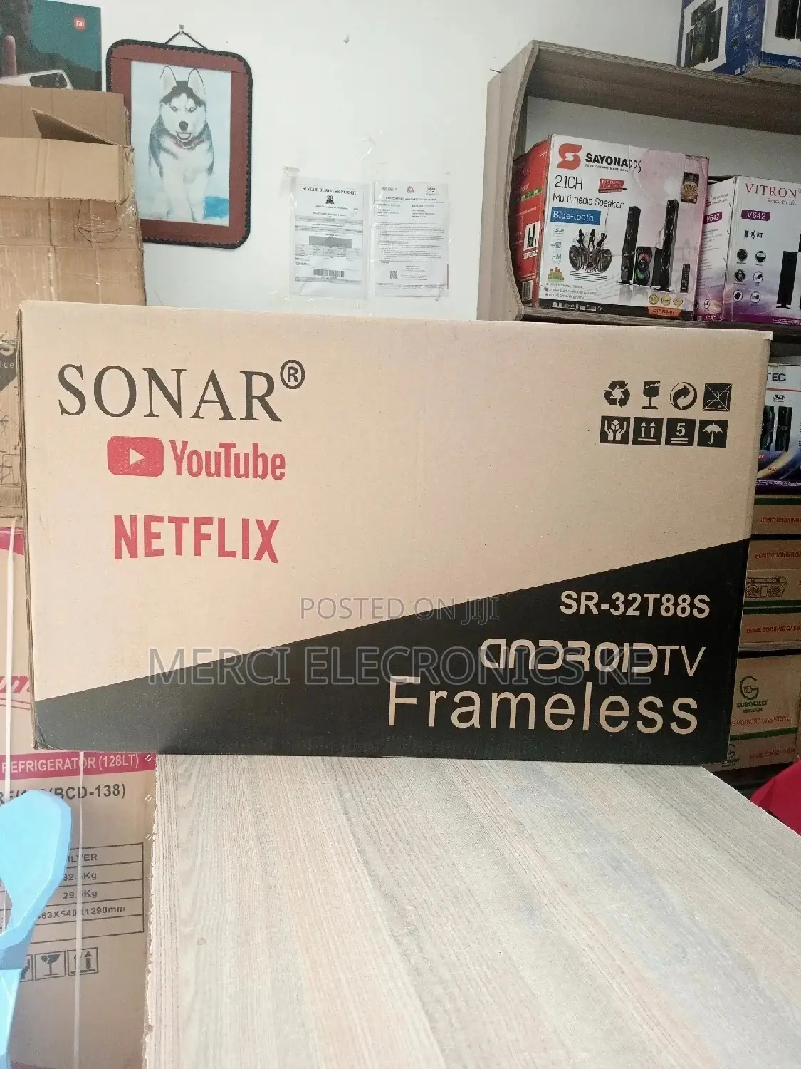 Sonar 32′′ Inch Smart Android Tv Netflix Youtube Google