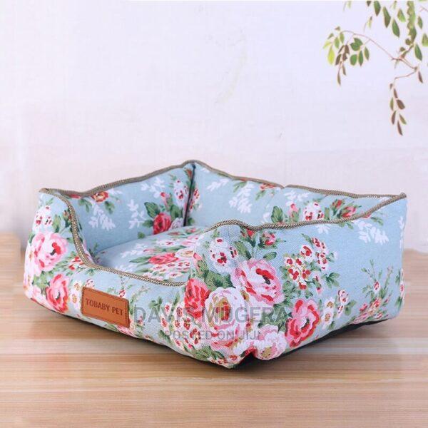 Wild Rose Warm Cat Dog Bed With Removable Cushion - thumbnail 5