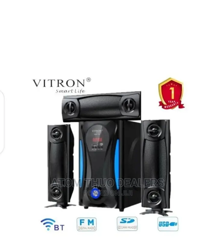 Vitron V-643 Subwoofer Speaker System Fm/Bt/Usb