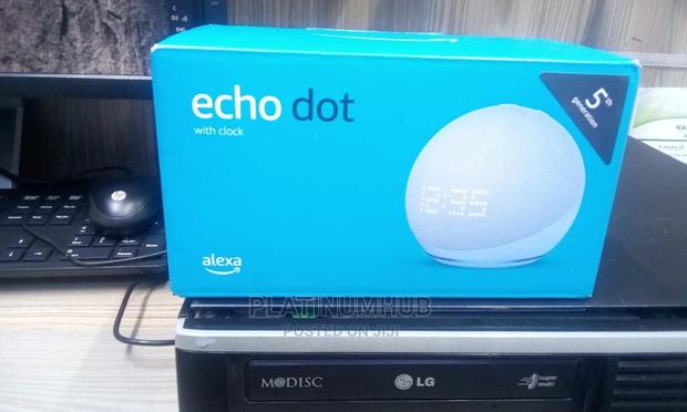 Echo Dot With Clock 5th Generation - main view