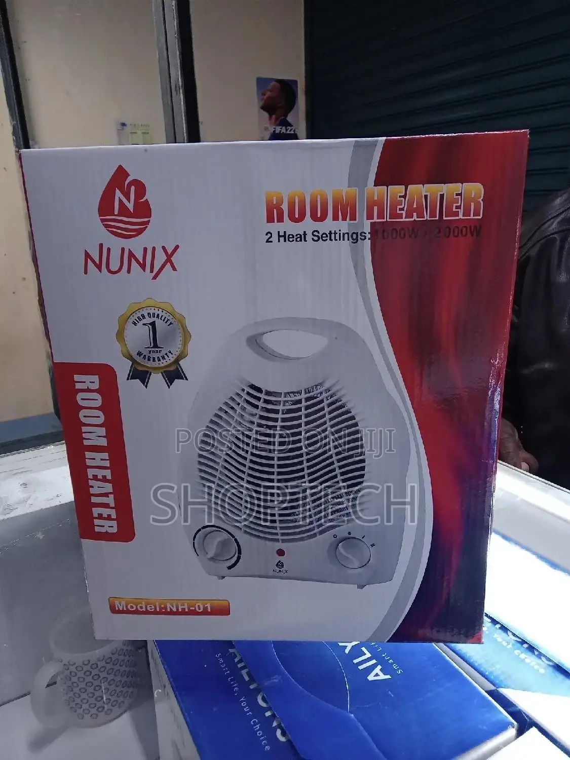 Nunix Fan Room Heater