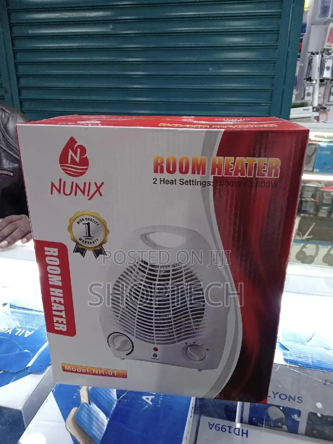 Nunix Electric Room Space Heater Air Conditioner