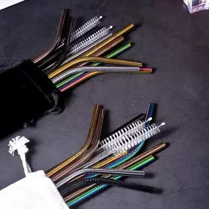 100% Food Grade Stainless Steel Reusable Straws
