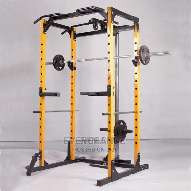 Squat Rack With Pulley