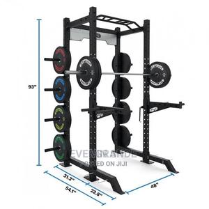 Ltalian Squat Rack With Pulley - thumbnail 2