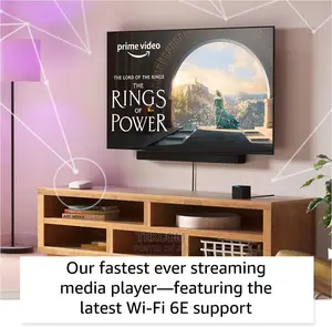 Amazon Fire TV Cube, Hands-Free Streaming Device With Alexa,