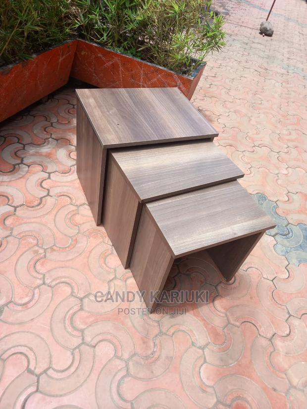 Strong Wooden Nest Stools (3 Pcs)