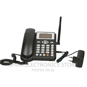 Satisfactory Huawei Gsm Sim Table Phone - Black