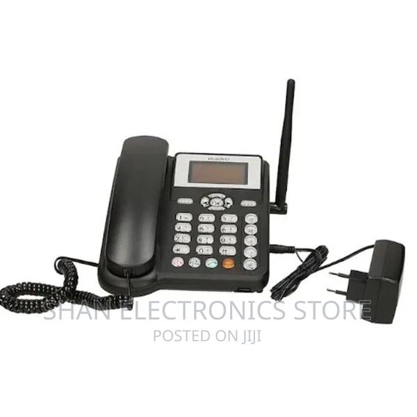 Satisfactory Huawei Gsm Sim Table Phone - Black - main view