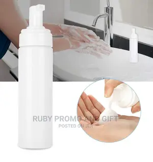 200ml White Foaming Bottles